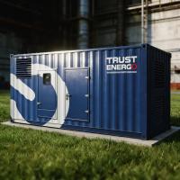 Дизельный генератор Genmac G590VO В контейнере с АВР